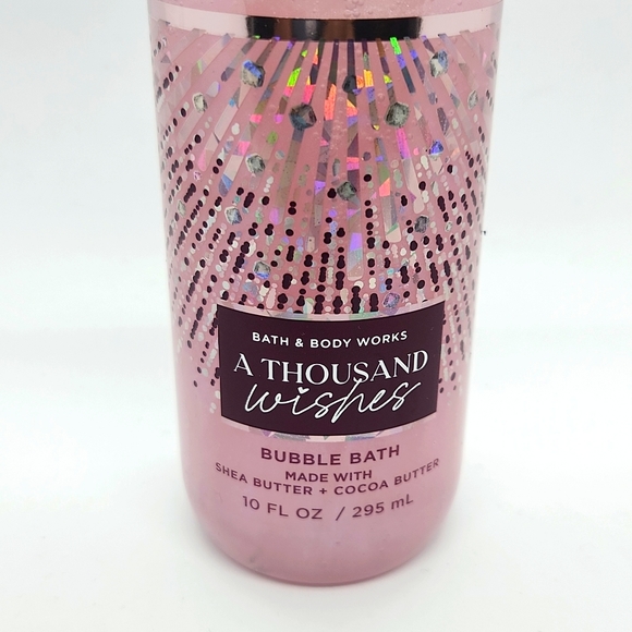 Bath & Body Works Sale New A Thousand Wishes Bubble Bath w/ Shea & Cocoa Butters - Picture 2 of 3
